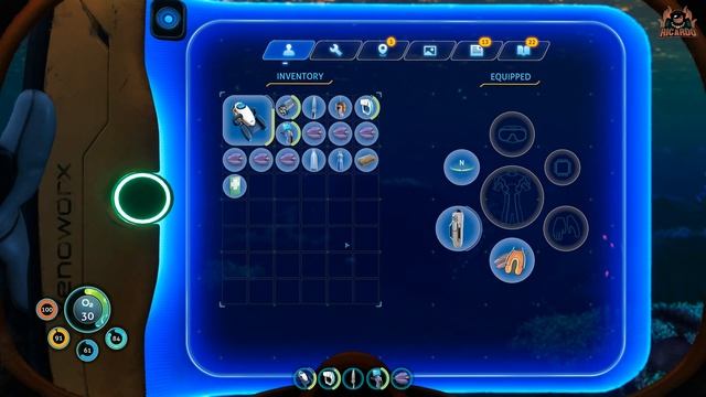 The Bladder fish [Good Source of Oxygen] // Subnautica Below Zero смотреть онлайн