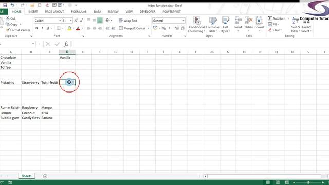 How to use the Index Function смотреть онлайн