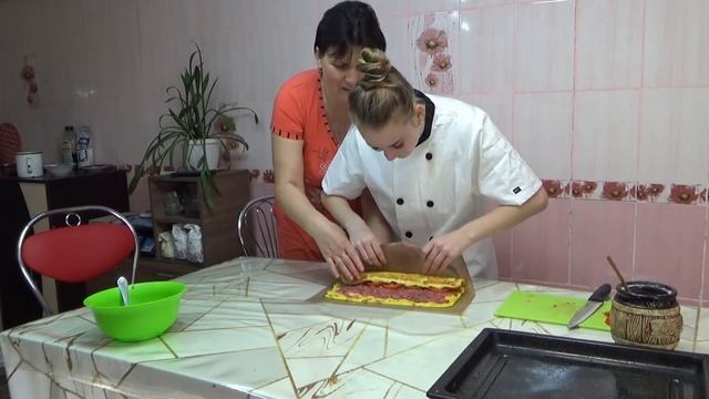 МК от Ани по картофельному рулету смотреть онлайн