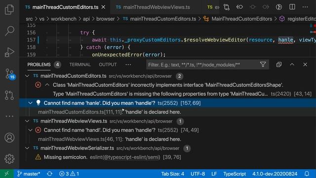 VS Code tips — The problems status bar entry смотреть онлайн