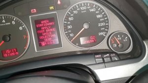 Сброс сервисного интеравала audi a4 b7