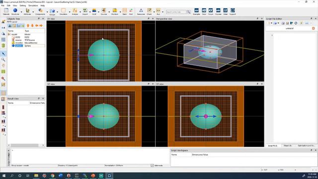 Lumerical FDTD Nanophotonic Scattering Tutorial (Part 1)