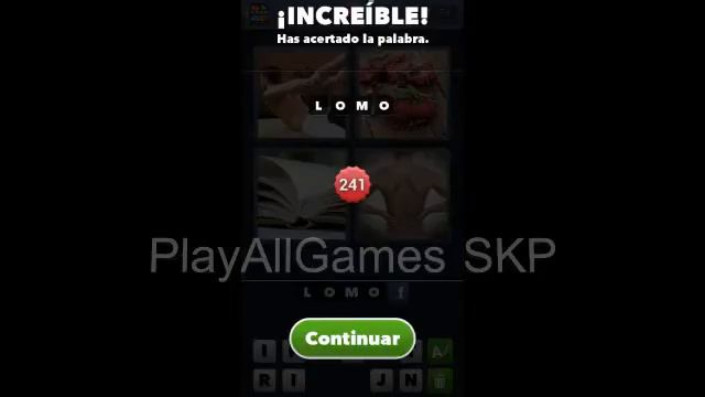 4 Fotos 1 Palabra - Niveles 1 a 859 - Palabras de 2, 3 y 4 Letras Android, iPhone, iOS смотреть онлайн
