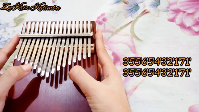 I Want It That Way -Backstreet Boys- Kalimba Cover With Easy Tabs смотреть онлайн