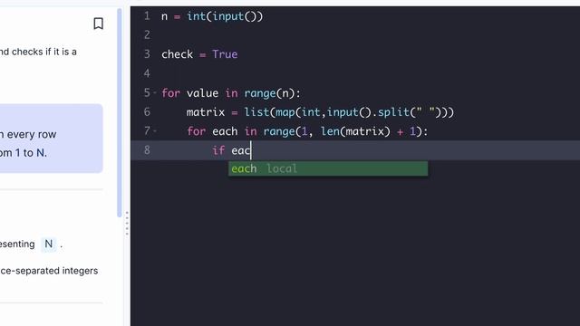 Unique Matrix | Python IDP Series - 1 | IDP Set - 2 | Hard Problem смотреть онлайн