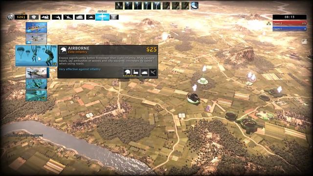 RUSE - Playing 3 Player Coop "W4stedspace Favorite RTS" смотреть онлайн