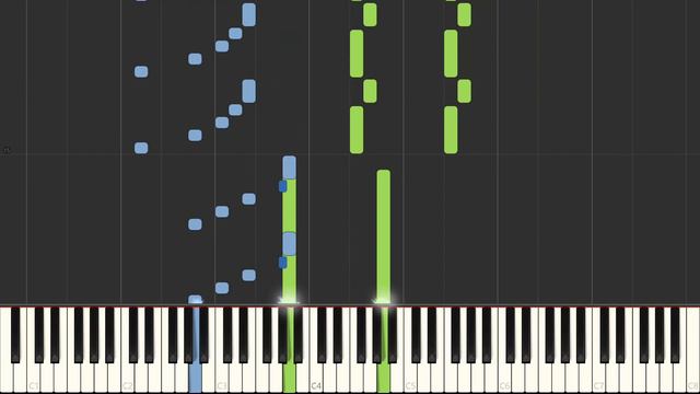 Westworld Main Theme [Piano Tutorial] (Synthesia) смотреть онлайн