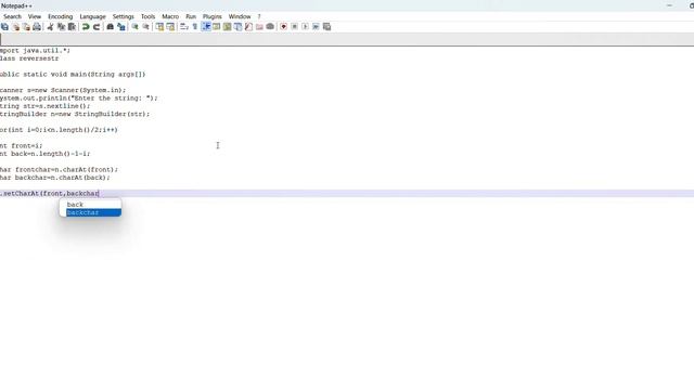 Write a java program to print the reverse string entered by user смотреть онлайн