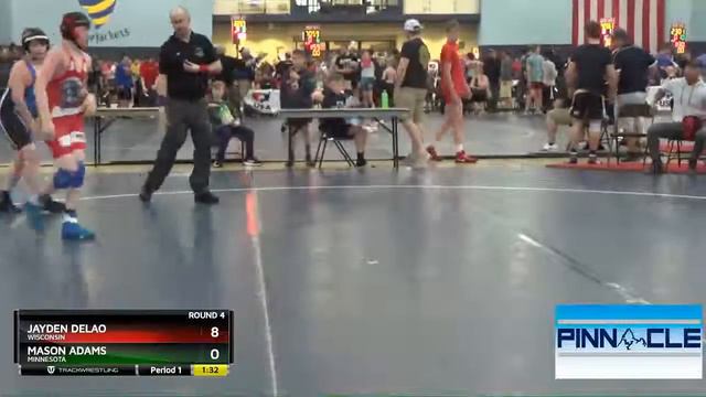 12U 135 Jayden Delao Wisconsin Vs Mason Adams Minnesota смотреть онлайн