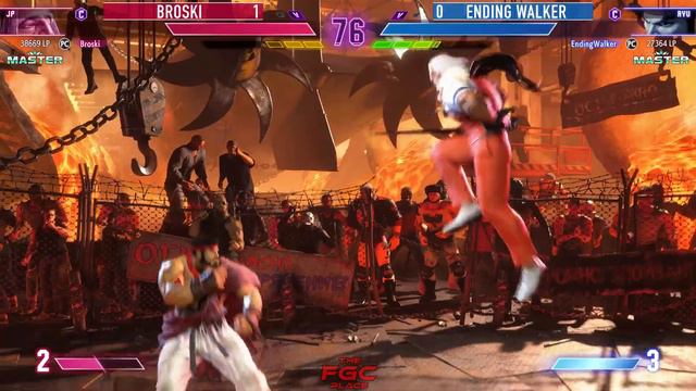 SF6 🔥 Broski (JP) vs Ending Walker (Ryu) 🔥 Street Fighter 6 смотреть онлайн