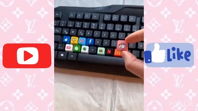 ✨Painting Keyboard Keys-FULL KEYBOARD ART COMPILATION✨ смотреть онлайн