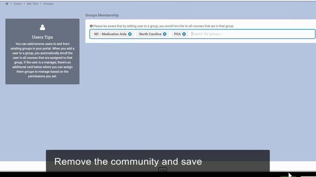 Remove a User (Manager) смотреть онлайн