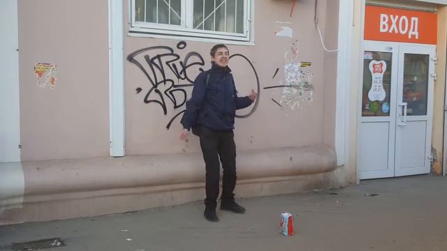 Уличный талант . Оперный певец . смотреть онлайн