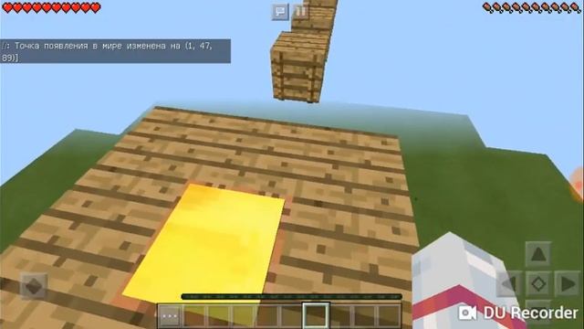 Паркур карта Minecraft я построыл карту смотреть онлайн