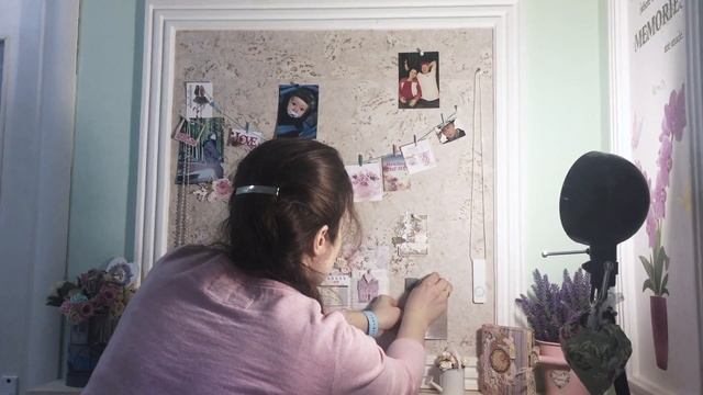 Доска вдохновения. Оформление. СКРАПБУКИНГ