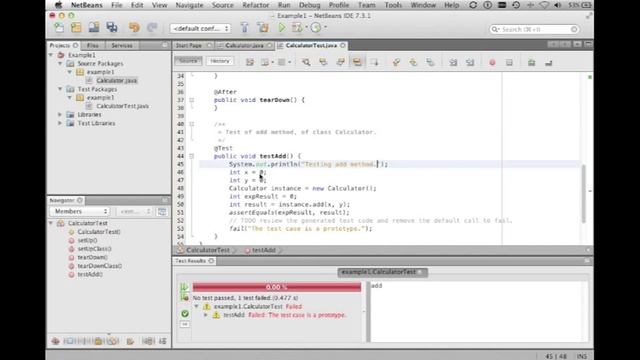 2013-10-05 Basic unit testing and TDD with Java and NetBeans (screencast) смотреть онлайн