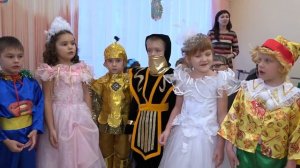 Новогодний утренник  г. Лиски Детский сад №4(г.№3)