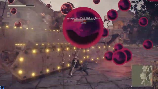 Nier Automata - Amusement Park Goliath Machine смотреть онлайн