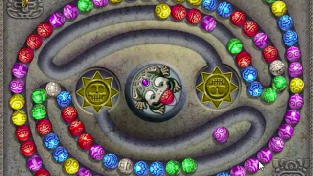 Zuma Deluxe - Temple Stage 11