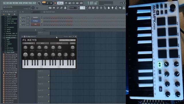 MPK Mini and FL Studio 2020 Setup Tutorial! смотреть онлайн