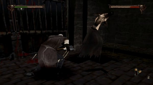 Nightmare Creatures II - прохождение хоррор #7 犬 кладбище под метро