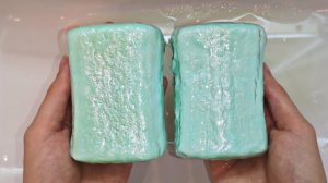 РАЗМОКШЕЕ ХВОЙНОЕ МЫЛО!ASMR SOAP/SOAKED SOAP!