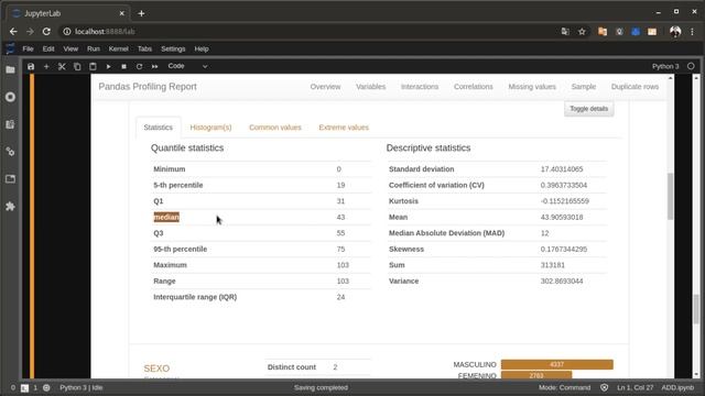 Análisis Descriptivo de Datos con Python y Pandas смотреть онлайн
