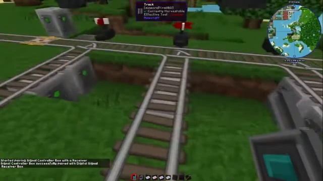 I made a rail station smart - MyRail #46 [Modded Minecraft 1.12.2] Opencomputers Railcraft смотреть онлайн
