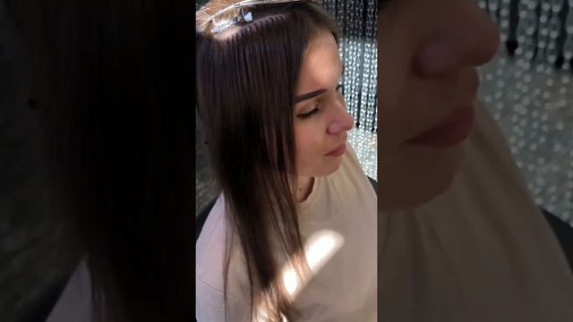 Загущение висков! Скрытое наращивание волос смотреть онлайн