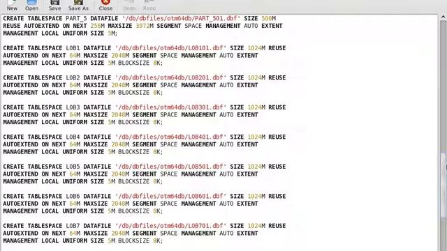 OTM 6.4.2 Installation Guide (Oracle Linux 6.3) - Part 20 - Create OTM Tablespace смотреть онлайн
