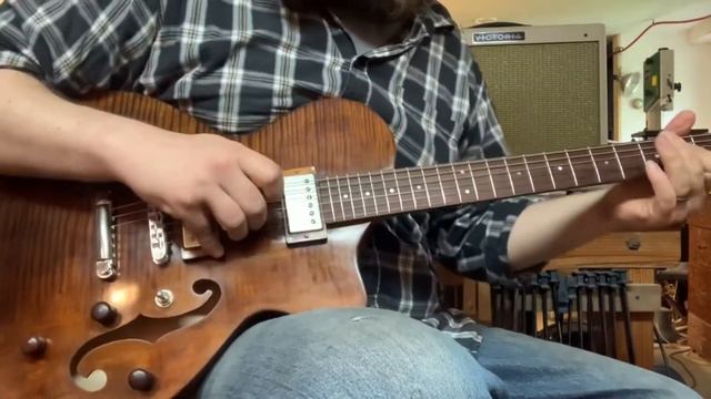 Retrograde Guitars, Corralitos Semi-Hollow смотреть онлайн