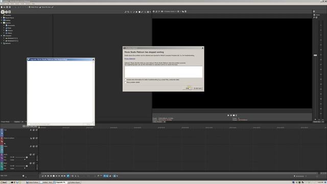 Movie Studio Platinum has stopped working (v16) смотреть онлайн