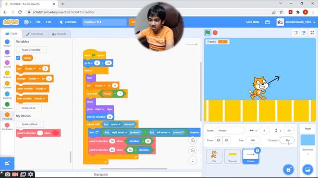 How to Create Long Jump Game in Scratch смотреть онлайн