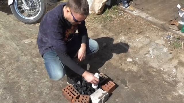 устанавливаем дугу на Honda Shadow смотреть онлайн