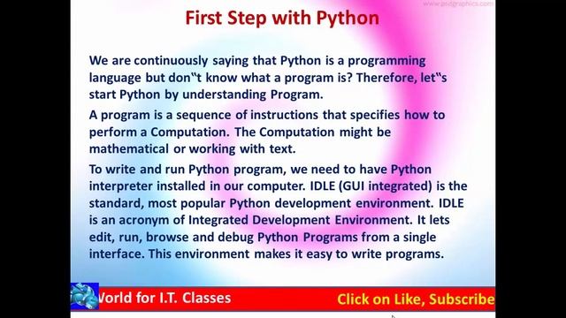 Let's start Python смотреть онлайн