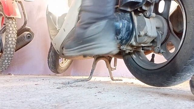 оживление Хонды дио после зимы//Хонда Дио?