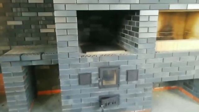 Барбекю комплекс. Печник Борзов Константин. смотреть онлайн