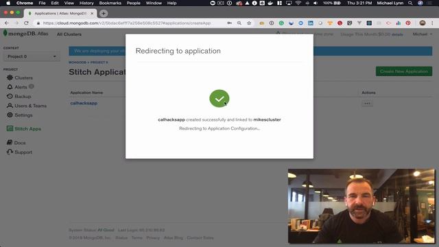 MongoDB Hackathon Guide Step 7 - Create a Stitch App смотреть онлайн