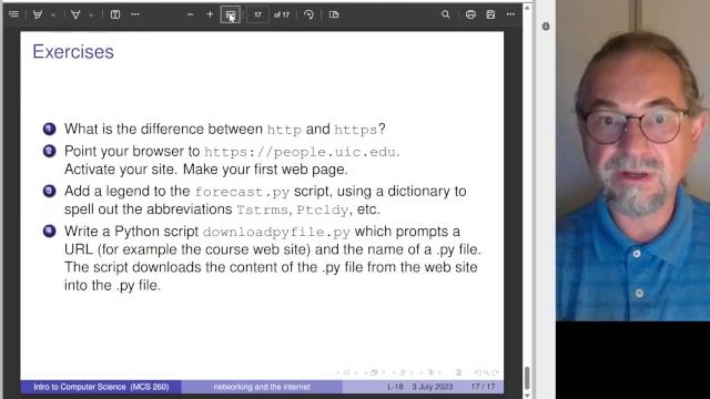 The Internet and Python as a Web Client смотреть онлайн