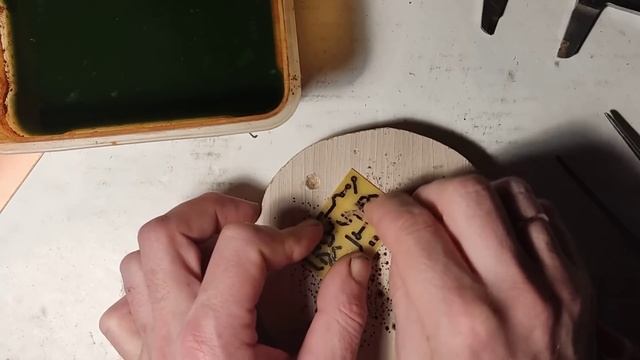 Необычное изготовление платы методом ЛУТ. смотреть онлайн