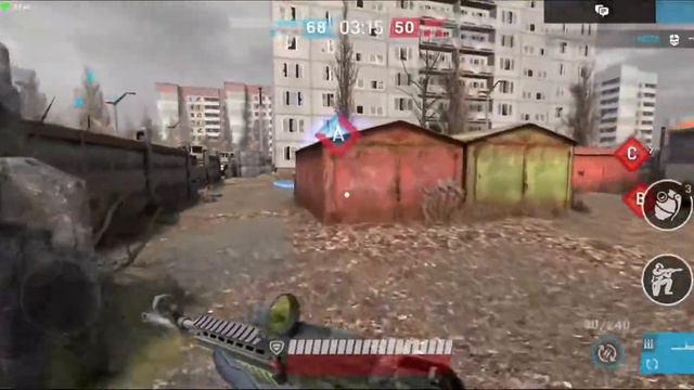 Отбиваю позиции изо всех сил в Warface Mobile I fight back positions with all my might in Warface смотреть онлайн