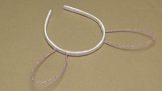 DIY Bunny ears headband easter headband animal ears headband / Ободок с ушками Зайчик смотреть онлайн
