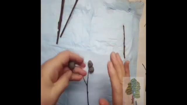 МК. Делаем деревья из папье маше смотреть онлайн