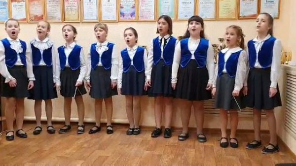 Вокальный ансамбль Звёздочка. Рождественская песня