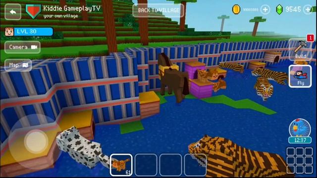 Animals in Swimming Pool | Block Craft: 3D Building Simulator Games For Free | Gameplay 54 смотреть онлайн