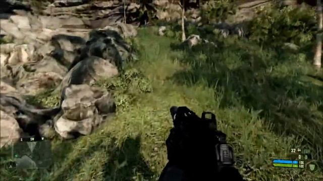 Crysis Radeon HD 6380g Gameplay смотреть онлайн