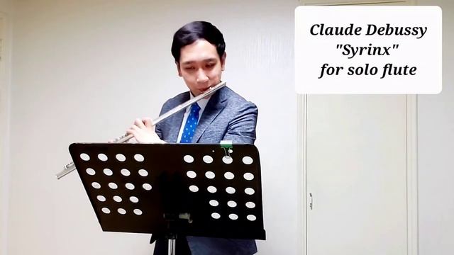 Claude Debussy : "Syrinx" for solo flute смотреть онлайн