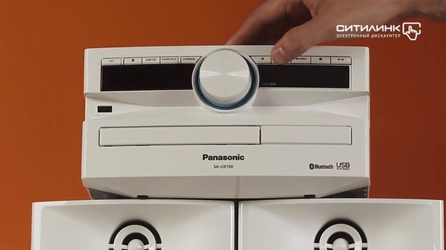 Обзор музыкального центра PANASONIC SC-UX100EE-W | Ситилинк смотреть онлайн