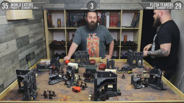 Arks of Omen: Grand Tournament - World Eaters Vs Flesh Tearers - Warhammer 40k смотреть онлайн