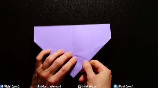 Papierflieger Falten Der Weit Fliegt Basteln - Beste Papierflieger Der Welt Einfach Bauen